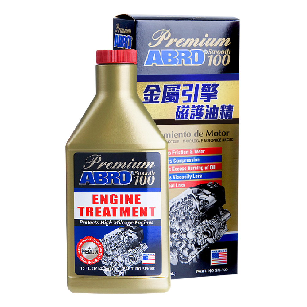 【ABRO】 SM-100 引擎強化補缸油精 15OZ