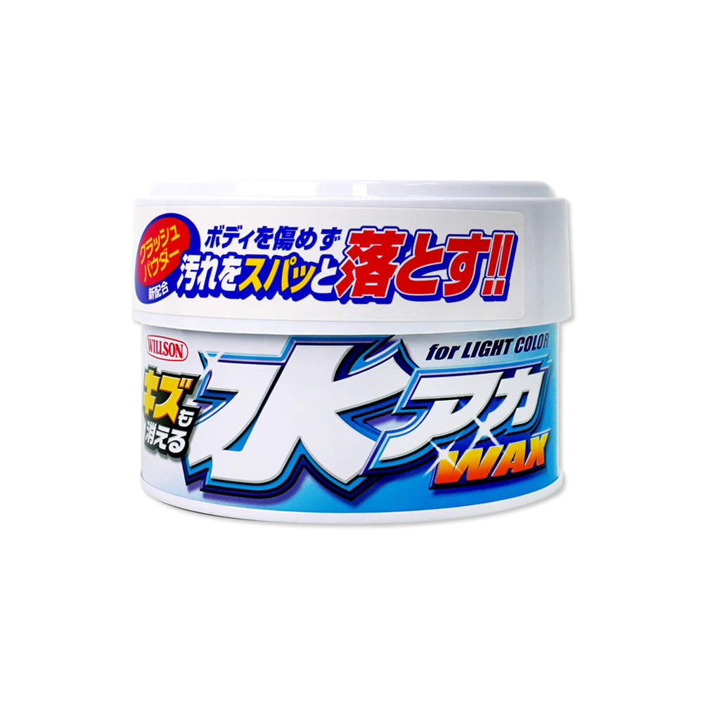 【WILLSON】01223-傷痕水垢亮光蠟(淺色車用) 軟蠟 320g